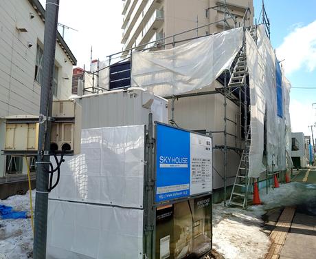 「 札幌駅 」徒歩圏内 【U様邸】二世帯住宅ご新築工事。